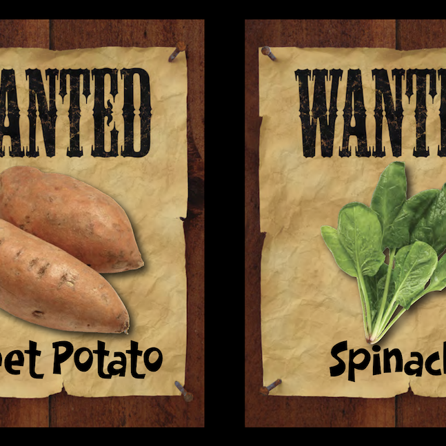 Fruit & Veggie Flash Cards